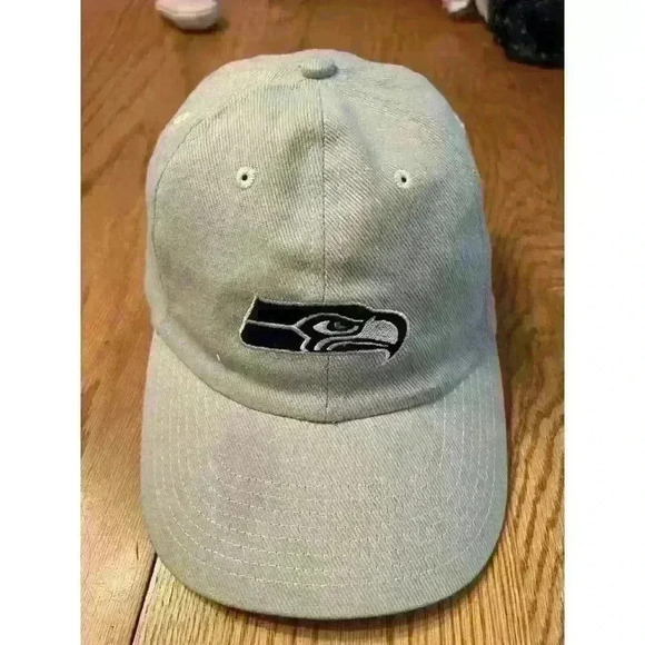 Seattle Seahawks Strap Back Hat Adjustable Cap - Picture 1 of 4